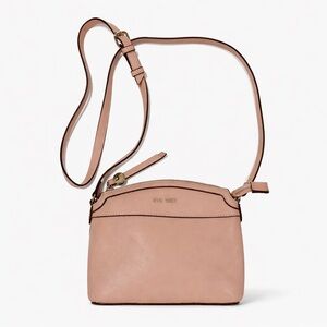 Nine West Lior Dome Pink Blush Crossbody Handbag Compact Everyday Purse spring